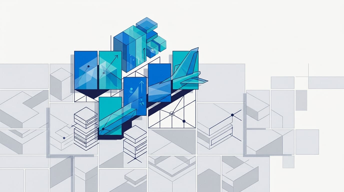 Editorial illustration for Building an AI-powered pricing database for a global aviation operator