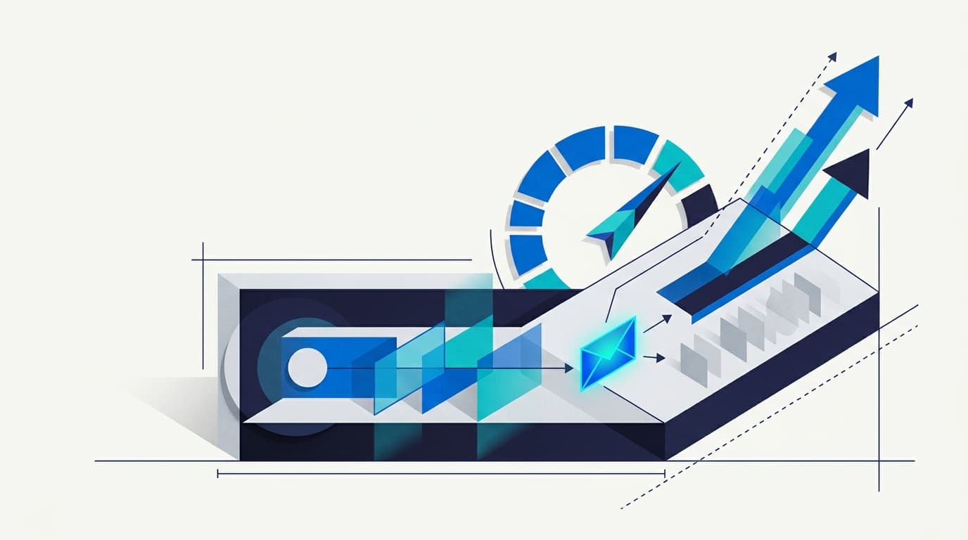 Editorial illustration for Personalising email timing to lift engagement and revenue