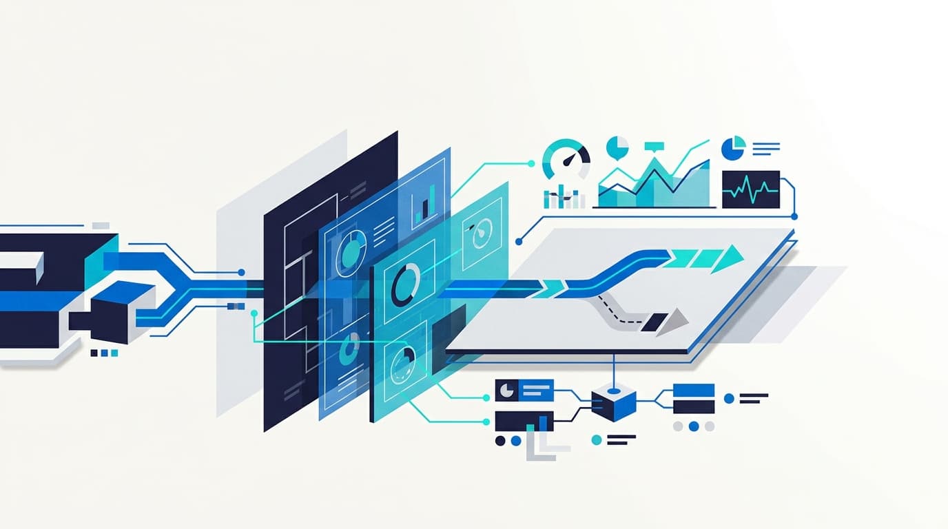 Editorial illustration for Real-time dashboards to evaluate a churn prediction model