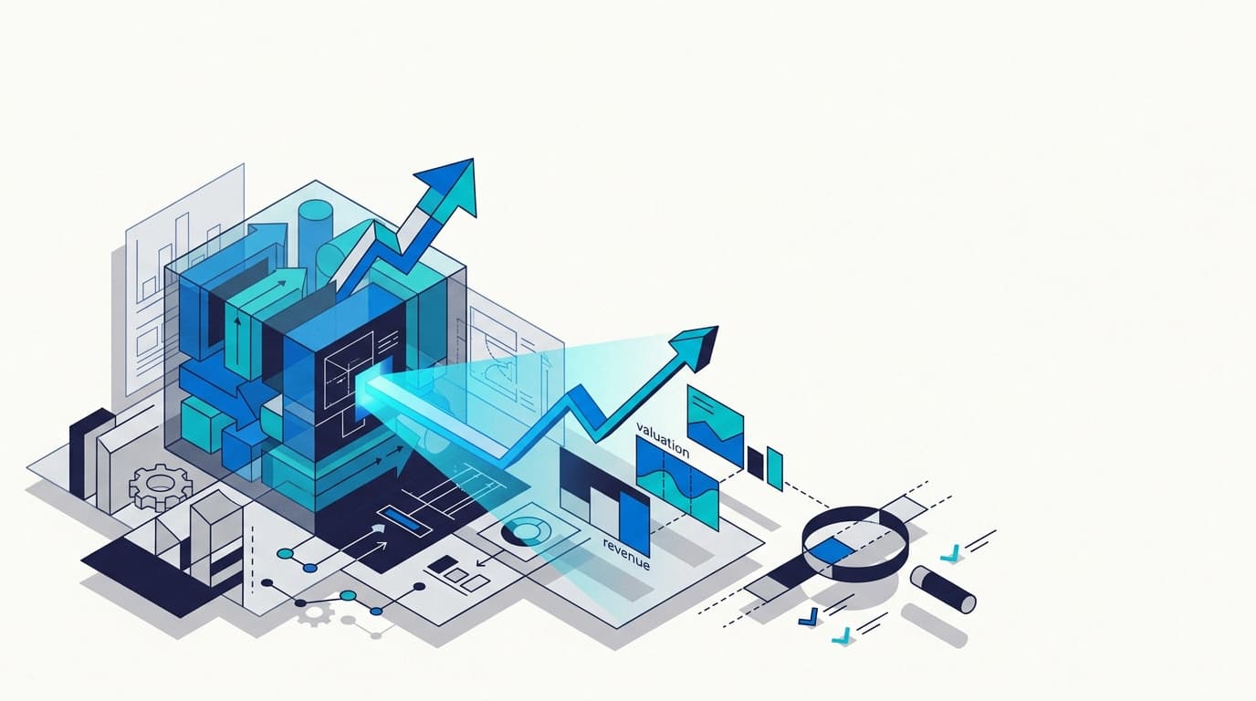 Editorial illustration for An interactive data cube supporting the sale of a SaaS business